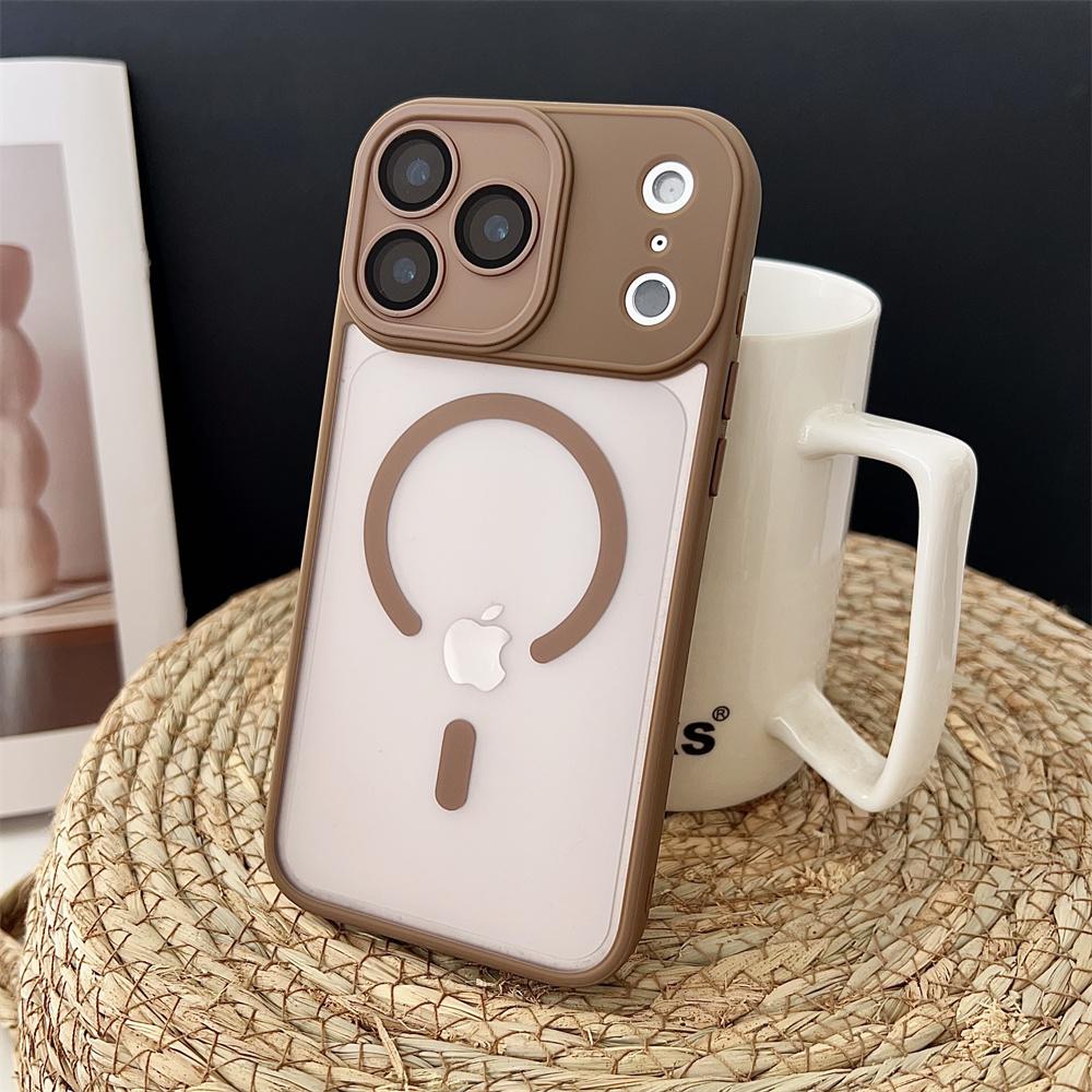 Armor Shockproof Matte Translunt Magnetic Phone Case For iPhone 17 16 15 14 13 12 11 Pro Max Plus 17Air 16e For Magsafe  Cover