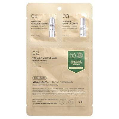 Vita-Light All-in-one 3-stegs skönhetsmask, 3-delars kit