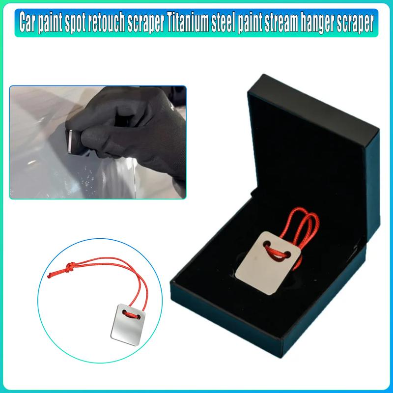 Sagging Varnish Paint Removal Film Cleaning Hard Surface Sta Dust Treatment Scraper Tool Car Polishing Point Repair Scraper 1pcs Scraper