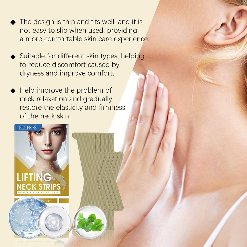 EELHOE Tightening Neck Patch - Moisturizing Neck Treatment to Fade Wrinkles and Provide Daily Moisture and Lift Care