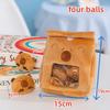 Creative Capybara in Snack Bag Four Balls Plush Toys Animals Cute  Funny Two-in-one  Baby Dolls Kawaii Home Decor Birthday Gifts