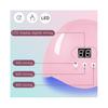 Uv Gel Nail Lamp 54w Uv Led Professional Automatic Nail Dryer Fast Drying 3 Timers Lcd Display For Semi Permanent Gel Polish Gel Nail Machine For All