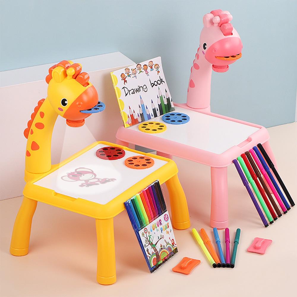 

Многофункциональный проекционный стол для рисования и письма в форме оленя для детей