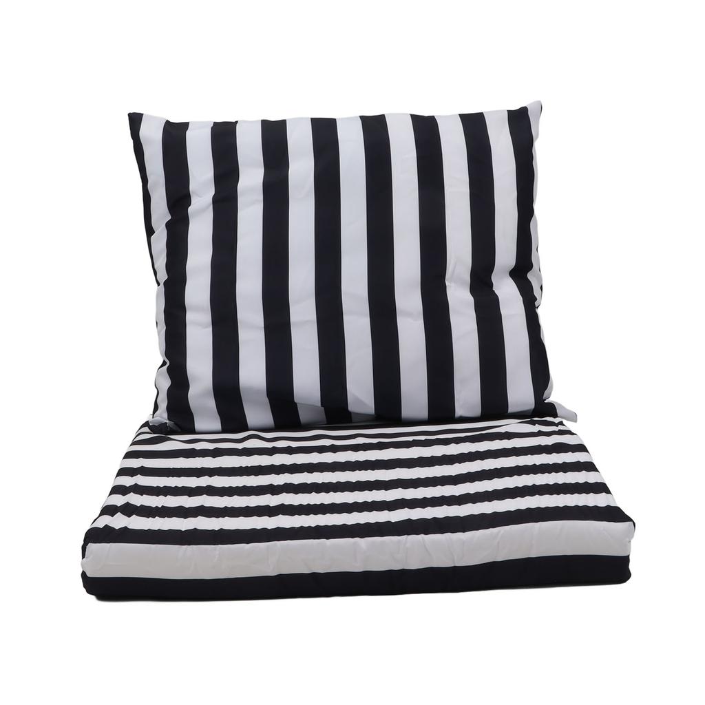 Dış Mekan Sandalye Minder Seti Hafızalı Köpük Oturma Minderi ve Sırt Minderi Veranda Balkon Mobilyaları için