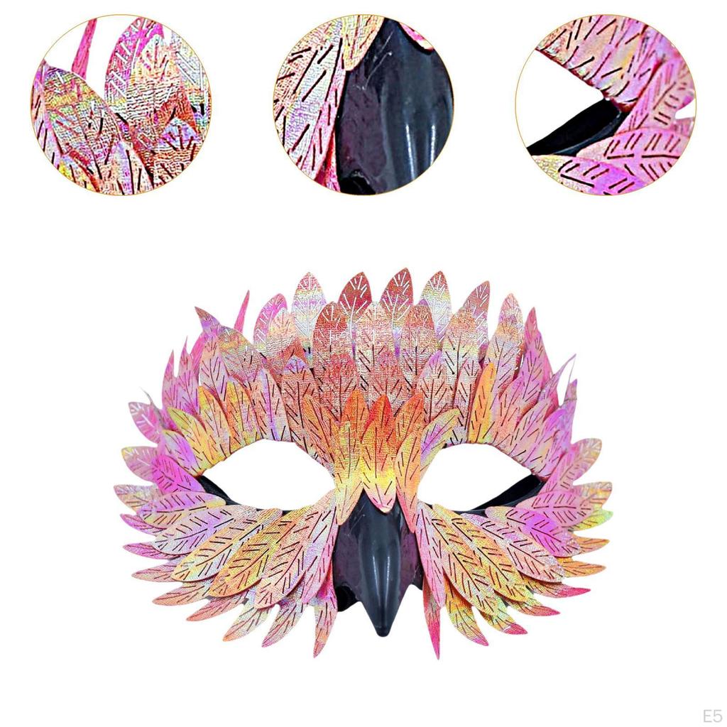 Akcesoria Maski Halloweenowe Półmaska na Twarz na Imprezę Klubową, do Odgrywania Ról, na Bal