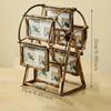 Creative Rotatable FerrisWheel PhotoFrame4-inch Photo FrameBirthday Gift Photo Display ShelfFor HomeRoomLiving RoomOffice Decor