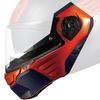 OGK KABUTO KAZAMI Chin Flat 62847 Cover, Black/Orange,