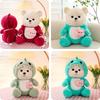 Lovely Transforming Teddy Bear Doll Lili Bear Plush Toy Dinosaur Stuffed Animal Children's Birthday Gift For Girls