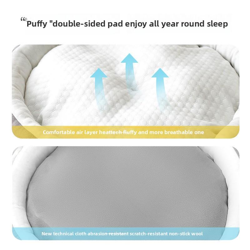 Autumn and Winter Cradle Cat Litter Four-season Universal Kennel Medium and Small Dog Teddy Cat Open Pet Litter Wholesale