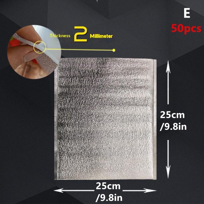 M-Aluminum Foil Cooler Bag Insulation Folding Picnic Portable Food Thermal Packing Bag Food Delivery Drink Carrier Insulated Bag