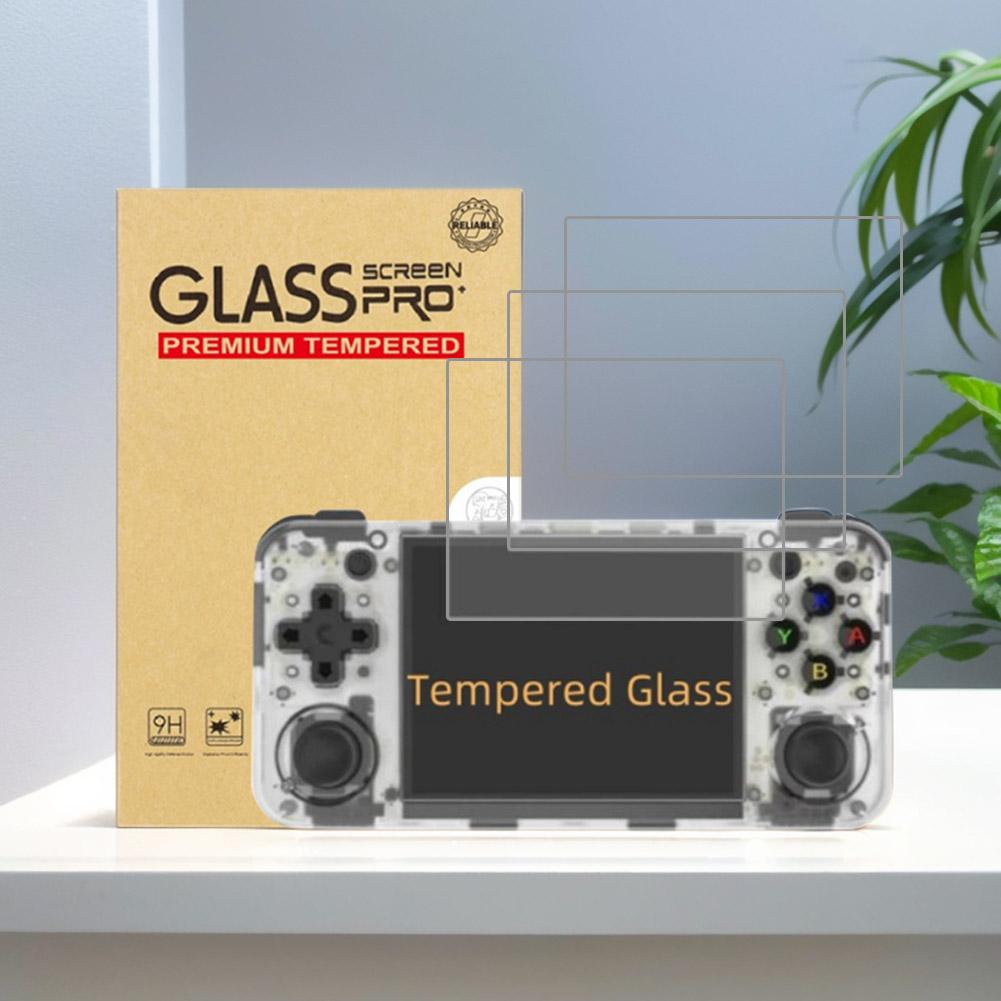 1/2/3 Stück Gehärtetes Glas Für RG35XXH Displayschutzfolien HD Kratzfest Schutzfolie für RG35XX H Spielzubehör