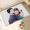 So Lovely You Manga Door Mat Anti-slip Absorb Water Long Strip Cushion Bedroon Mat Bedside Mats