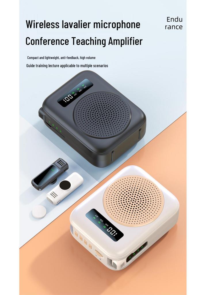 Portable Wireless Bluetooth Loudspeaker & Microphone for Teaching, Tours, and Promotions - Little Bee Megaphone