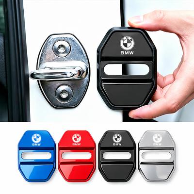 Vbjly8 4PCS Car Door Lock Cover For E46 E60 E90 E39 E87 E36 E92 E70 E91 X3 X5 X1 X2 X4 X6 X7 E28 E30 E34 E53 E61 E62 E93 Alpina