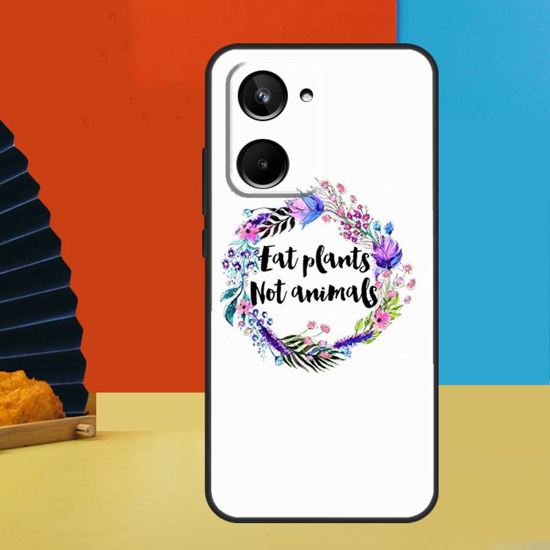 

Eat Fruit Not Friends Vegan Quote For Realme 15 Pro 14 12 11 10 13 Pro Plus C65 C67 C63 C61 C55 C51 C53 C35 C75 GT6 GT7 Case Realme C65 4G