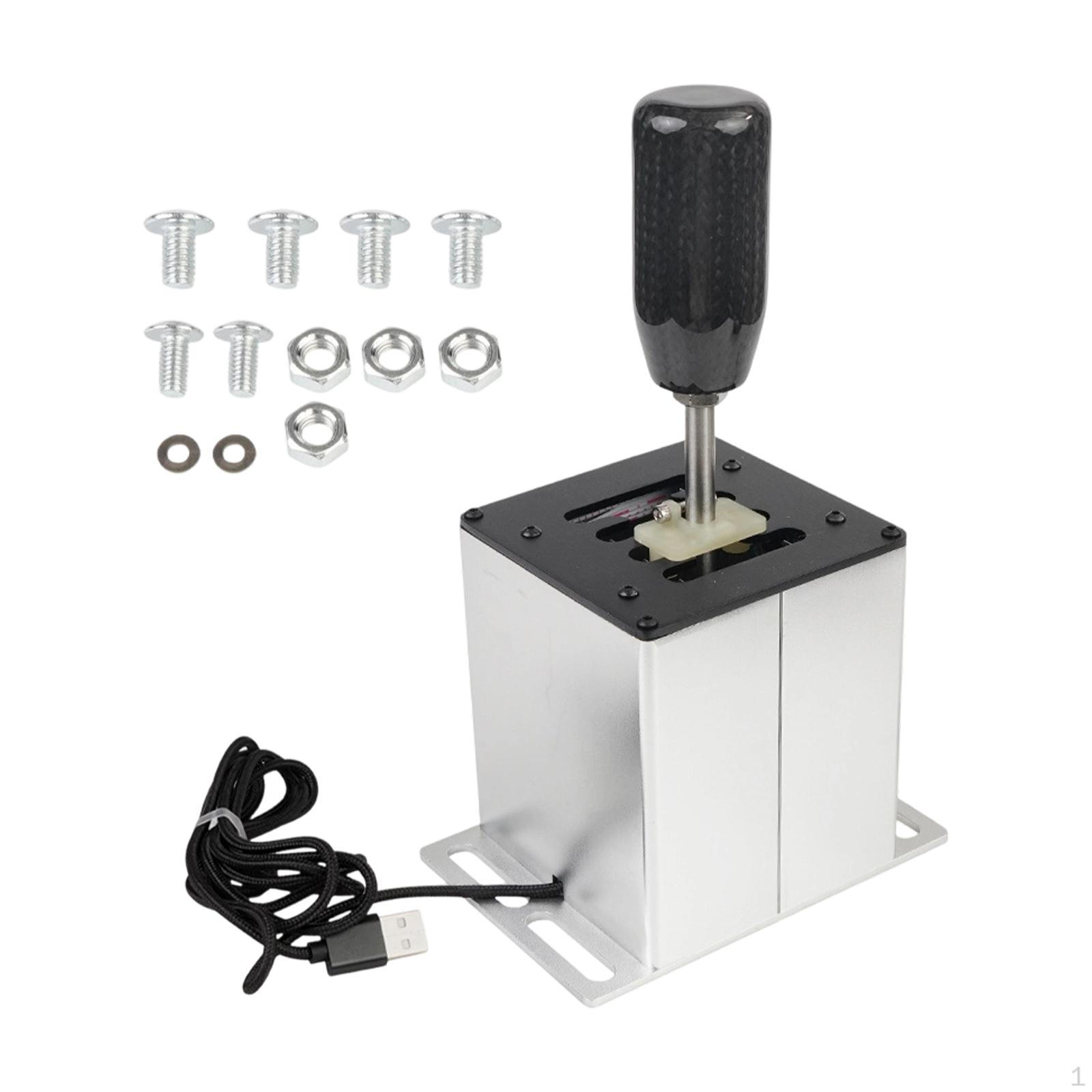 

PC USB Simulator Game Accessories, High Performance, Easy Installation H Gear Shifter for G29 T300RS 7 Speed