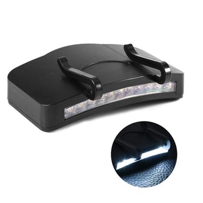 1Pcs Cycling Hiking Camping Cap Light Night Clip On Caplight White Light Lamp LED Cap Light
