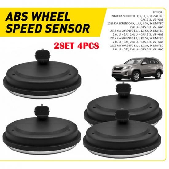 4X Датчик скорости колеса ABS Задний Левый Правый Для Kia Sorento 2016 2017 2018- EA