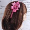 Korean Style Transparent Bow Headband for Children - Cartoon Hair Accessories for Girls