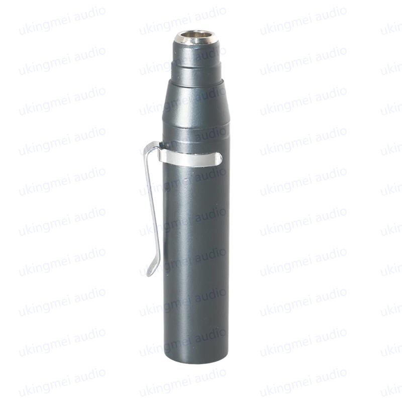 TA4F 4Pin Mini XLR To 3Pin Male XLR Adapter for Shure Condenser Lavalier Microphone Phantom Power 48V Connector Connect To Mixer