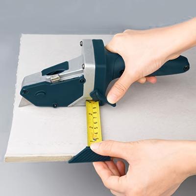 Gypsum Board Cutter, Woodworking Circle Drawing Tool Locator with Tape Measure, Drywall Cutting Artifact - Including Pencil and 5 Additional Blades