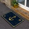"Nautical Anchor" Non-Slip Mat – Soft & Fade-Resistant, Stylish Design for Living Room, Bedroom, Kitchen & More Carpet