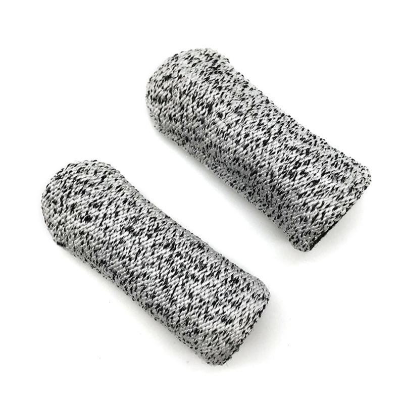 Finger Cots Cut Resistant Protector Breathable Finger Sleeves Thumb Protector Fingertips Protective for Work 10PCS