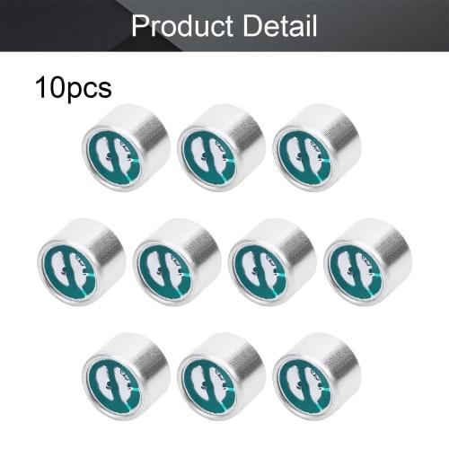 Fielect Electret Condenser Microphone -54DB 9.7x7mm, Pack of 10, Electret Microphone, Mini Microphone, Condenser Pickup, Electrical Converter, MP3 Mic