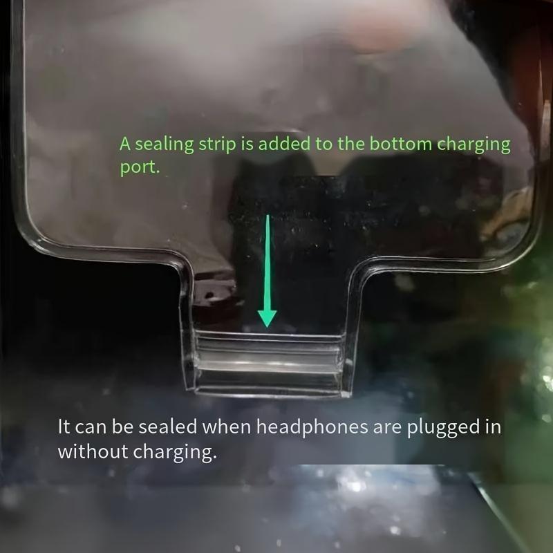 Motorcycle Phone Holder Bag Handlebar Waterproof Clear Phone Pouch Phone Rain Cover for Takeaway Rider