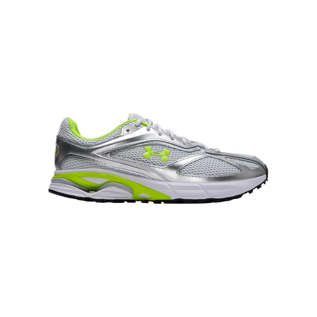 Under Armour HOVR Apparition Comfortable Fashion Simple Versatile Low-Top Lifestyle Casual Shoes Unisex Sneaker Silver Gray 3027595-023
