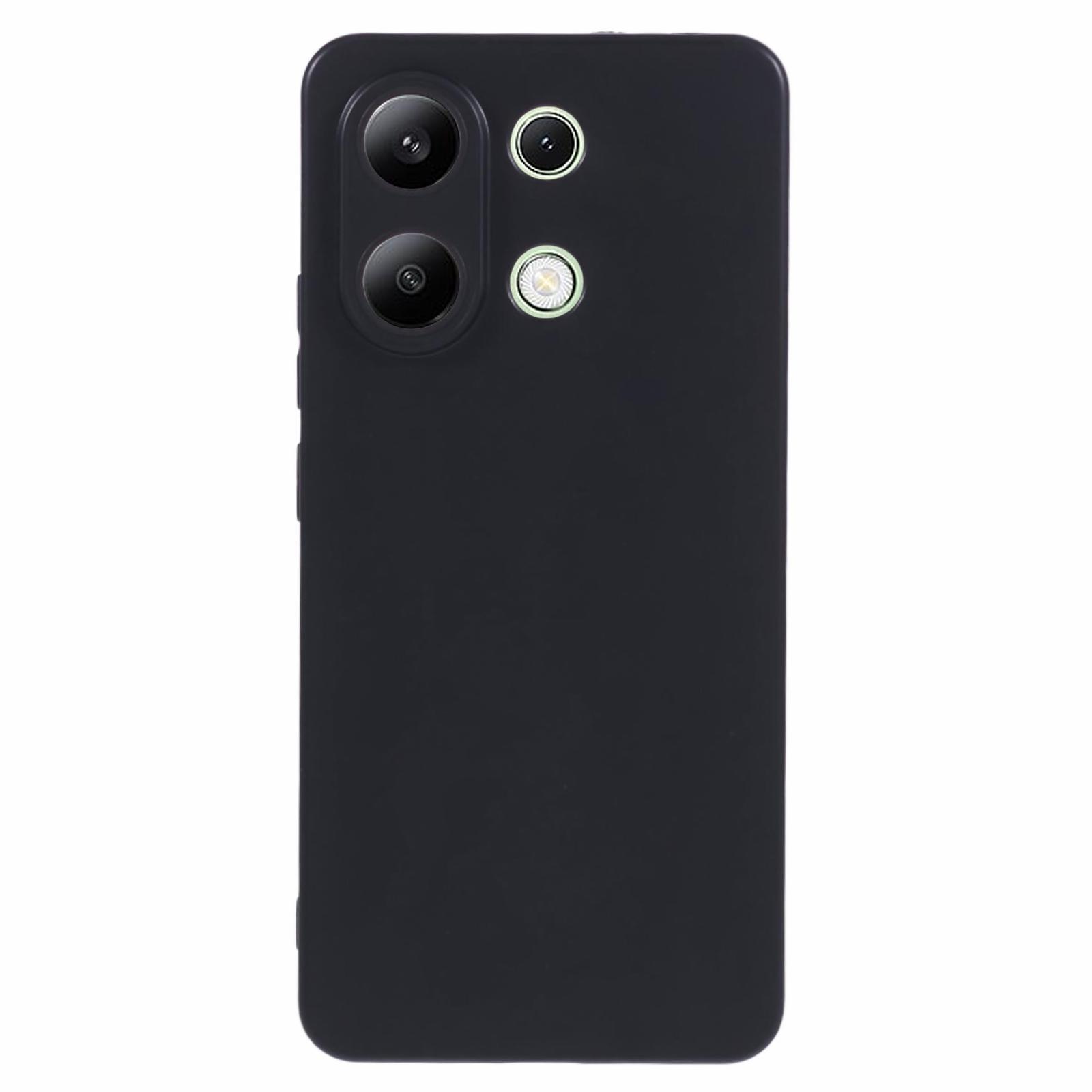 

Противоударный чехол для Xiaomi Redmi Note 13 4G, защитная оболочка из ТПУ с глянцевым дизайном Black