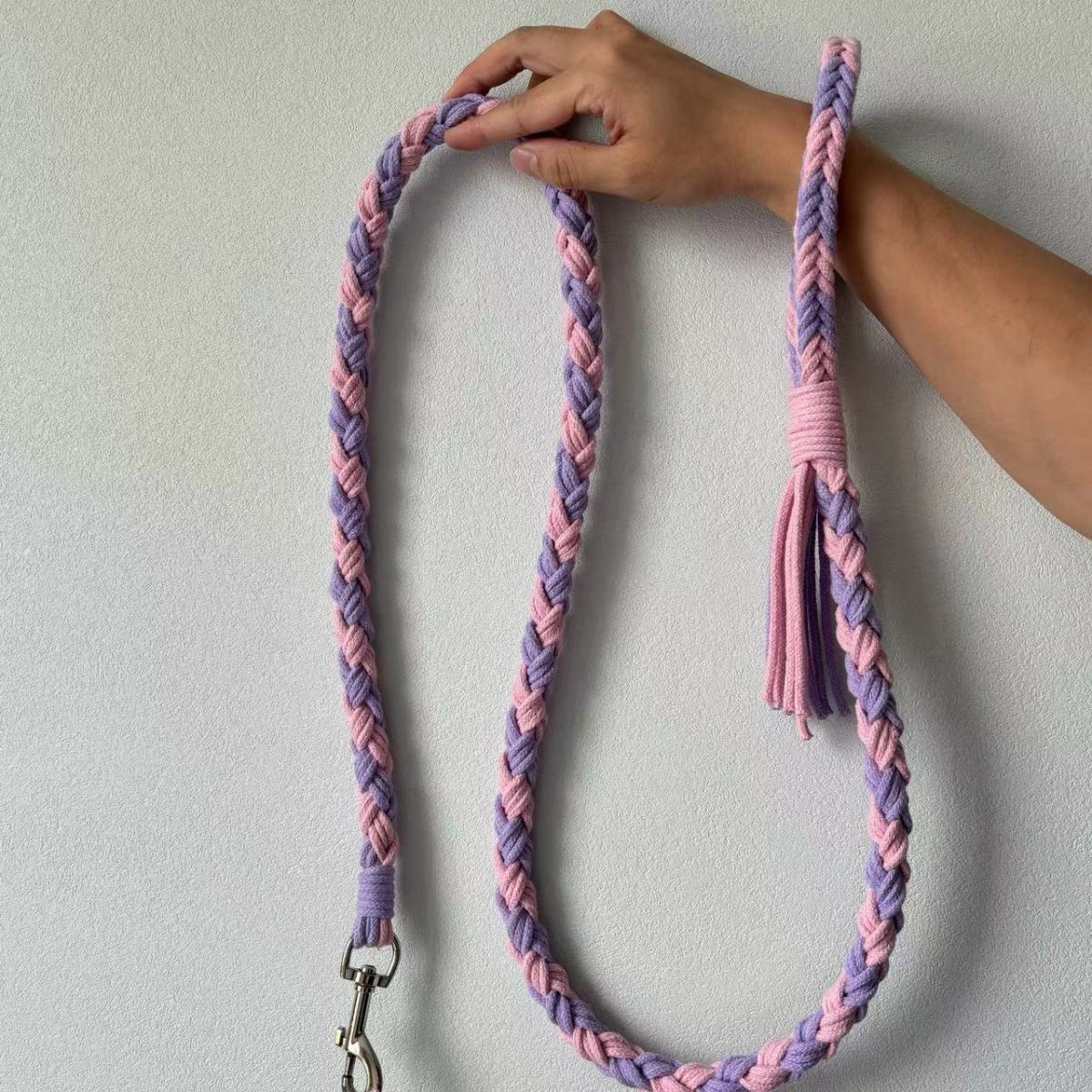 

Double Dogs Chain One Drag Two Leash Head Teddy Double Head Dog Walking Leash Small Large Dog Supplies Pet Leashes 1.2 meters long