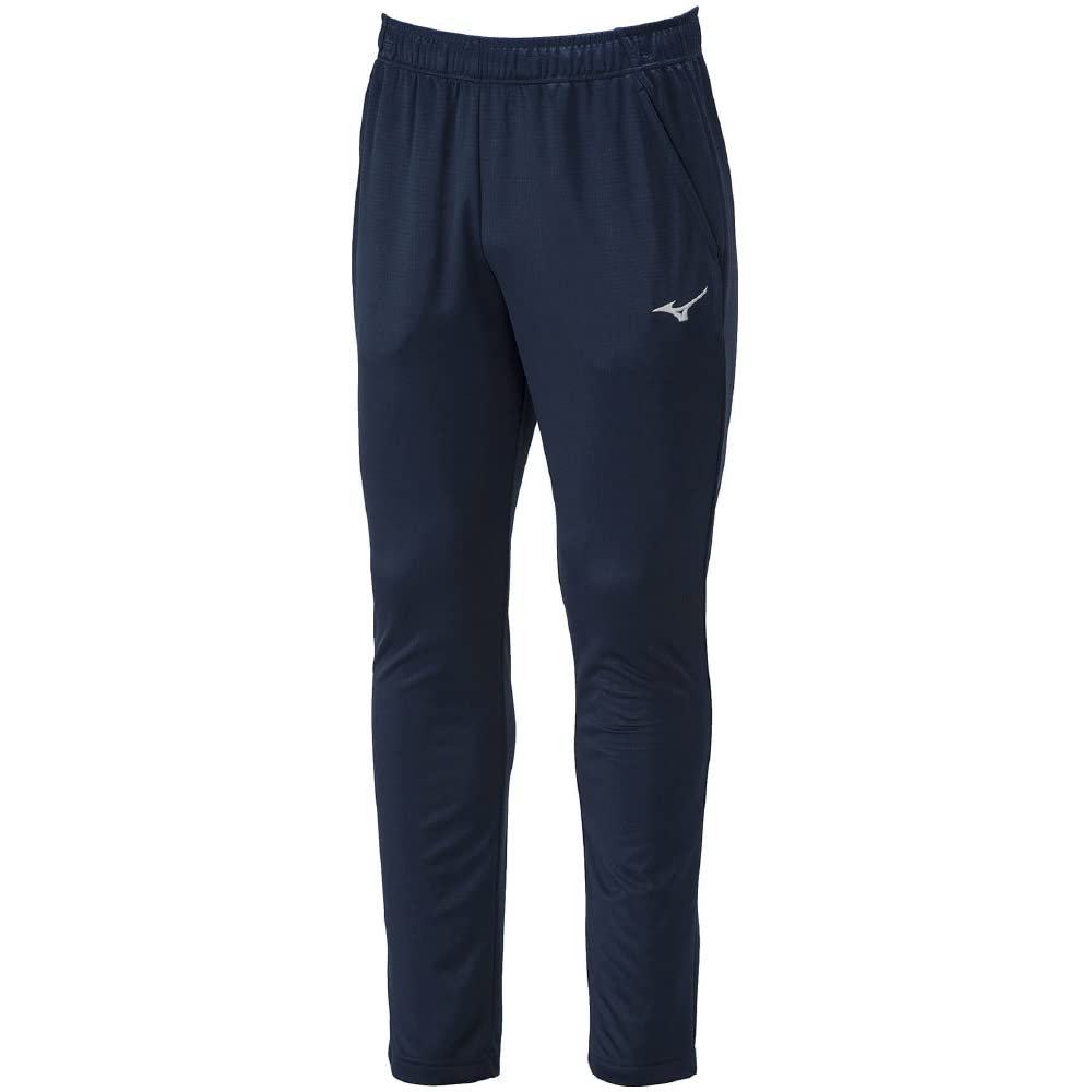 Mizuno NaviDry Knit Long Training Dress Size UPF 32MDA190 Pants, Men's Wear, Navy, S, 15,