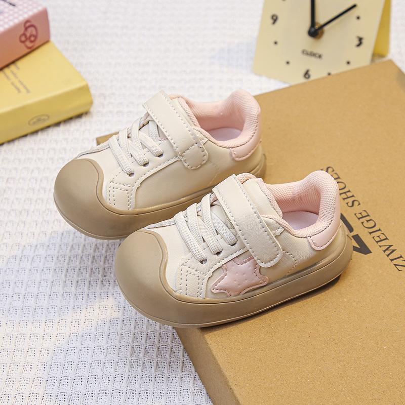 

Детская повседневная обувь для малышей 2025 лето новая мальчики модная универсальная девочки розовая нескользящая мягкая подошва мода 19 розовый