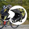 Full Face Bike Helmet Cap Shock Absorbing Cycling for Outdoor Sports