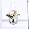 Disco Ball Planter Large Capacity Multifunctional Hanging Disco Ball Flower Pot for Gardens Terraces