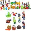 Plants Vs Zombies Series Egypt Private Wild West Pvc Toy Action Figures Set New Fun Easter Decoration For Kids