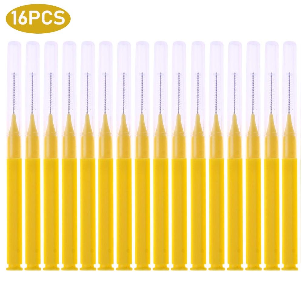 8-40pcs Oral Interdental Brushes Dental Toothpicks Brush Between Teeth Dental Cleaning Toothpicks Oral Cleaning Hygiene Tool