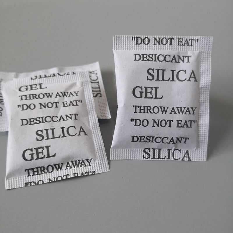 Silica Gel Desiccant Packs for Jewelry, Shoes, and Hair - Moisture-Proof Agent, 1g