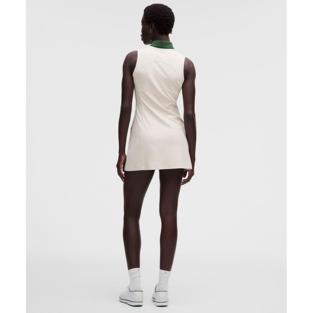 Lullulemon Sleeveless Golf Polo Dress Ltiv Ivyg