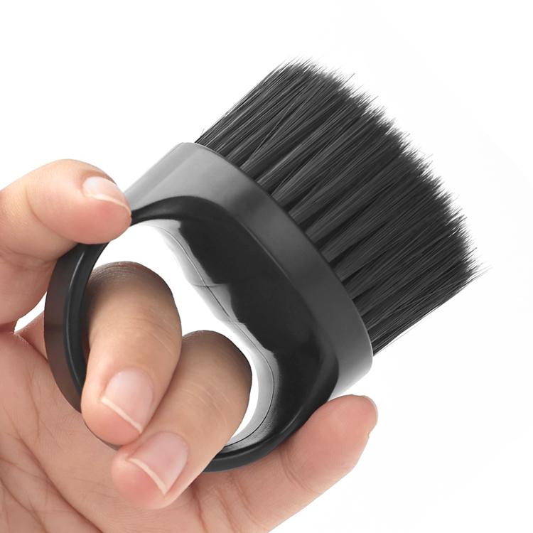 New Design Salon Hair Shampoo Brush Plastic Nylon Head Massage Brush Retro Beard Styling Ring Hair Brush