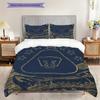 Pumas UNAM Pattern Bedding Quilt Set Quilt Cover Pillowcase Home Decoration Birthday Gift (1 * duvet cover + 2 * pillowcase, without core)