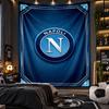 Wall Hanging Tapestry Napoli FC Print Cloth for Living Room Bedroom Home Decor