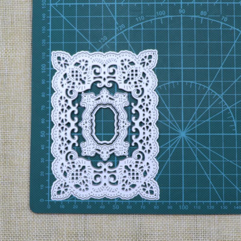 

Металлические штампы, прямоугольные рамки, трафареты для DIY, скрапбукинга, тиснения, свадебные высечки, ремесло серебряный