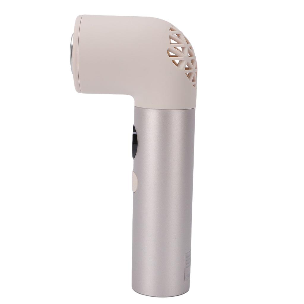Portable Handheld Fan Ice Cooling Quiet 360 degrees Adjustable Curved Mini Handheld Fan with Lanyard for Travel Home
