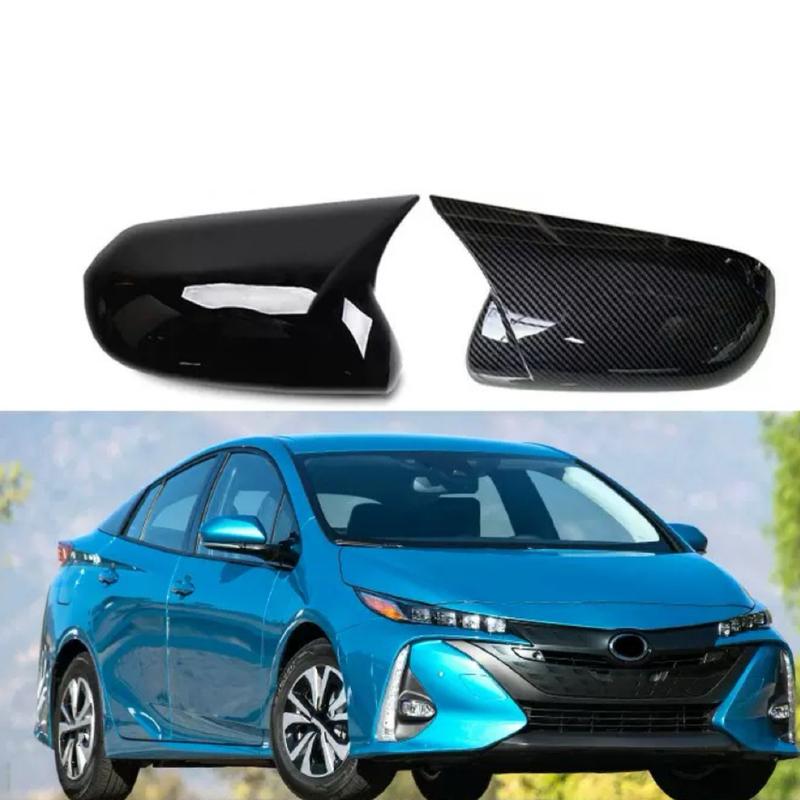 Rearview Side Mirror Cover For Toyota Prius 2015 2016 2017 2018- Carbon Fiber Wing Cap Car Exterior Door Rear View Case Trim