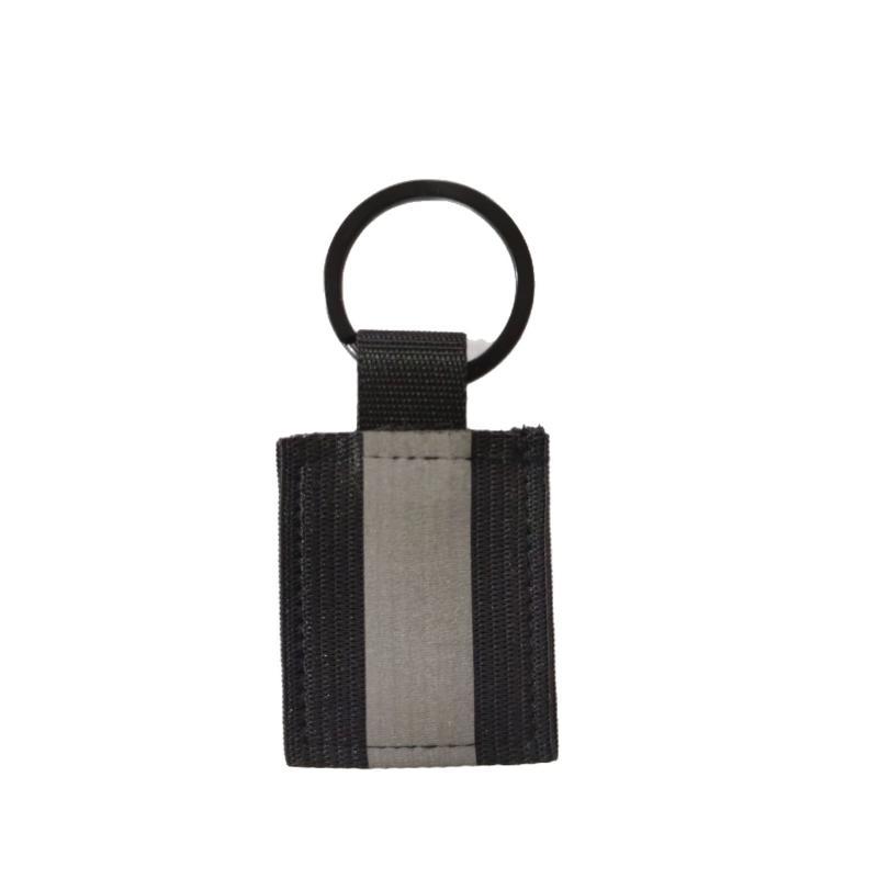 High Bright Reflective Straps 6Pcs Multifunctional Safety Reflector Keychains for Adult Night Commuting Gear