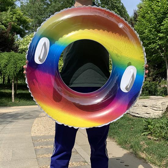 

Практичная ручка безопасности, быстро сдувающееся кольцо для бассейна, спасательный круг для плавания, товары для отдыха