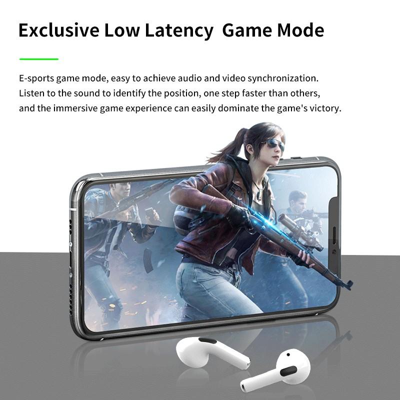 Pro4 TWS Bluetooth Headset LED Digital Display Earphones HiFi Wireless Sport Music Headset