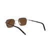 Montblanc Windproof Fine Leg Metal Irregular Shape Sunglasses Men sunglasses Black MB0270S004